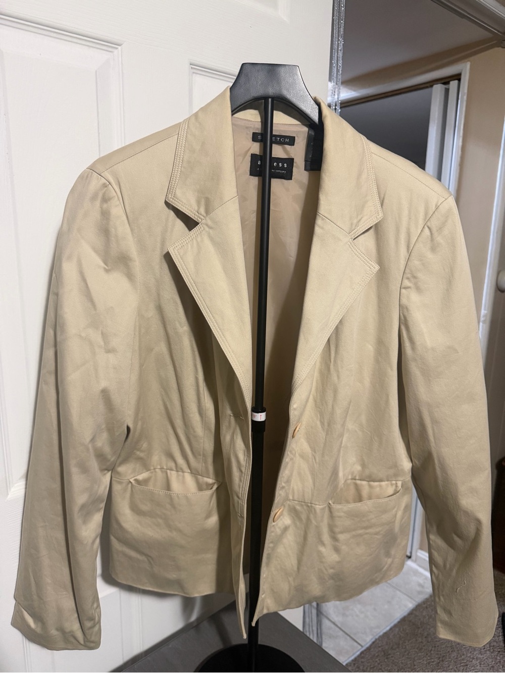Axcess Lightweight Tan Shirt Jacket